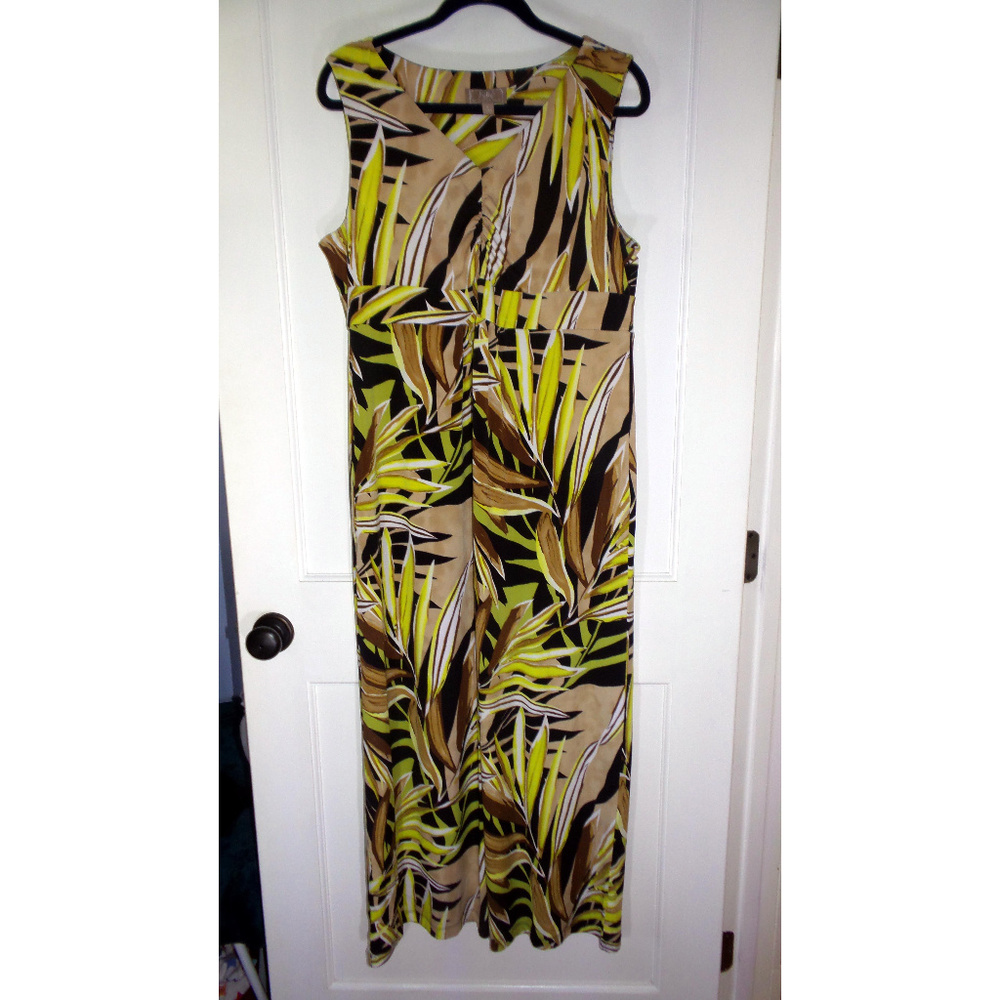 Kelly by Clinton Kelly Floral Print Dress Large